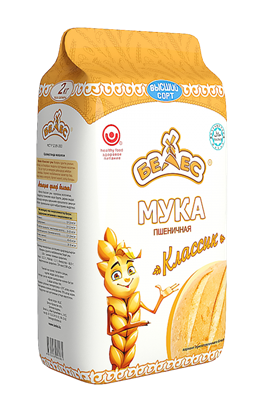 Мука пшеничная Белес Классик в/с 5кг 2050