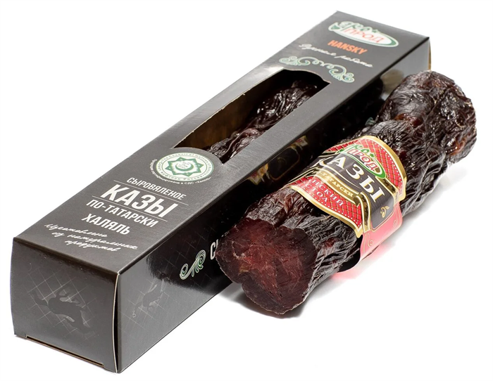 Сыровяленая колбаса "Казы по-татарски" ЭкоПрод 2021