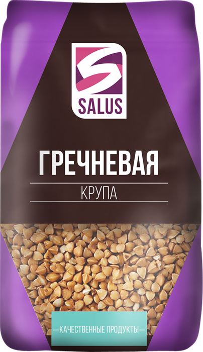 SALUS Крупа гречневая 800г 2405