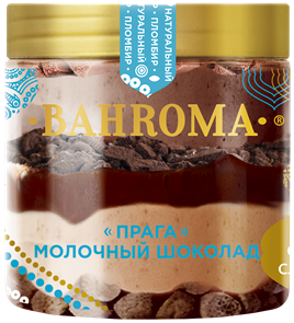 Мороженое Bahroma Прага молочный шоколад 320г 2394